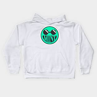 That's Mint! Mancunian slang Manchester dialect smiley face Kids Hoodie